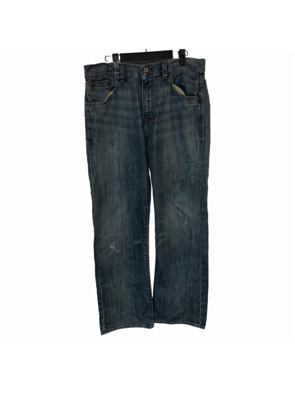 Men's Ralph Lauren Ashmore Original Straight Jeans Blue Size 34x30